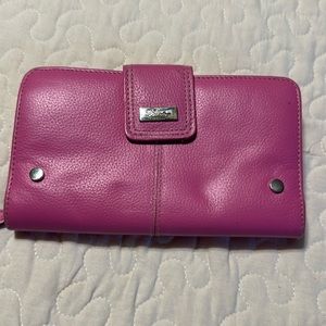 Pink Wrap Around Wallet